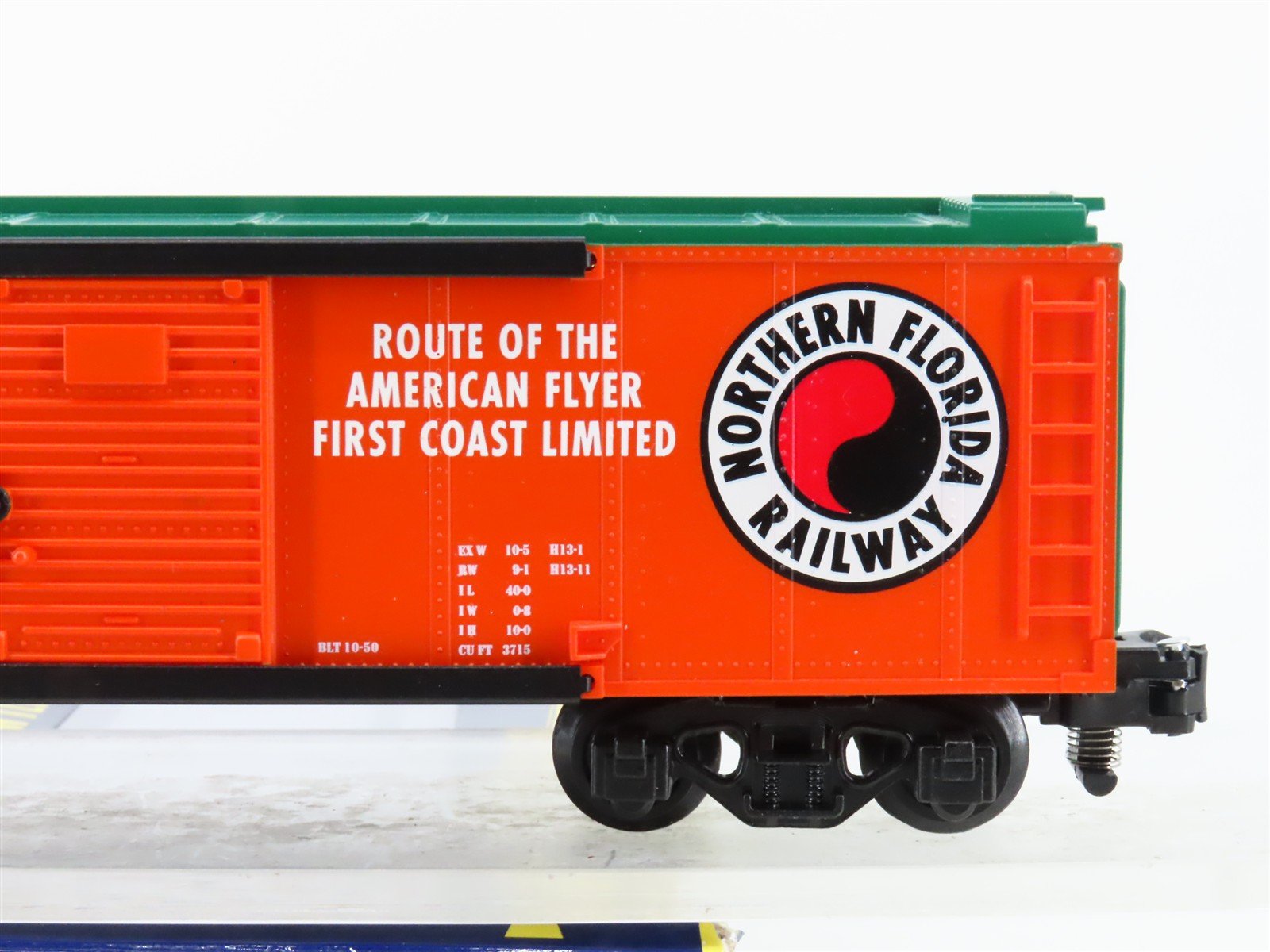 S Gauge Gilbert American Flyer 19011660 NF Northern Florida Box Car #122508
