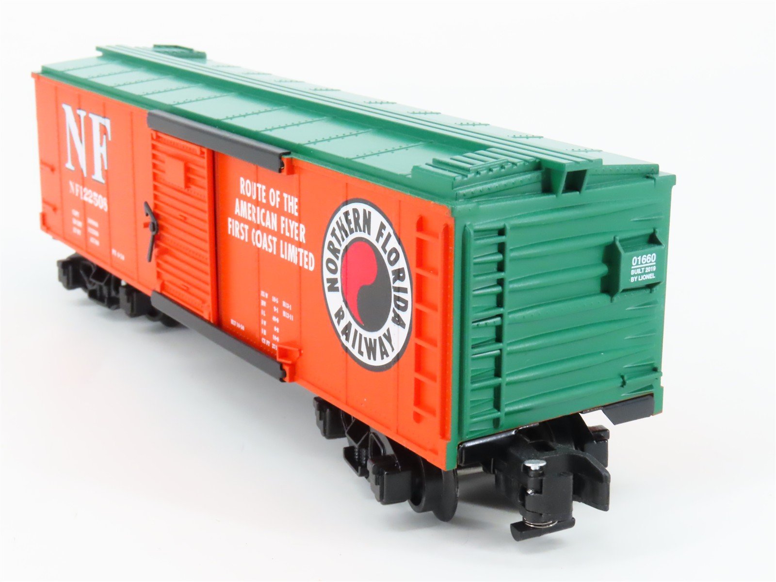 S Gauge Gilbert American Flyer 19011660 NF Northern Florida Box Car #122508