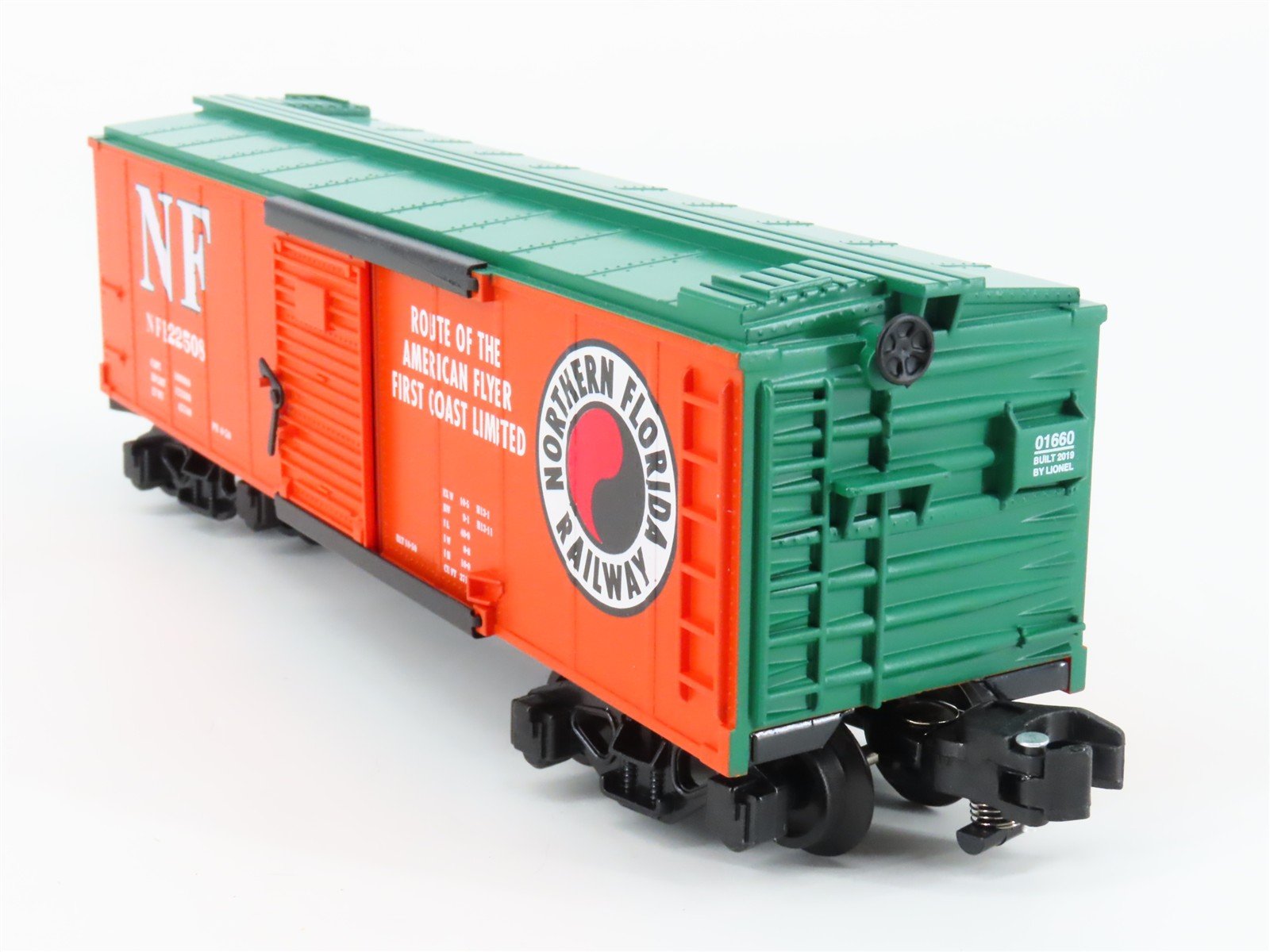 S Gauge Gilbert American Flyer 19011660 NF Northern Florida Box Car #122508