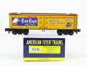 S Gauge Gilbert American Flyer 2101171 GPET Bald Eagle Grapes Reefer #721