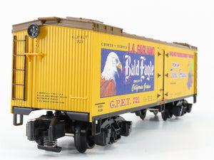 S Gauge Gilbert American Flyer 2101171 GPET Bald Eagle Grapes Reefer #721