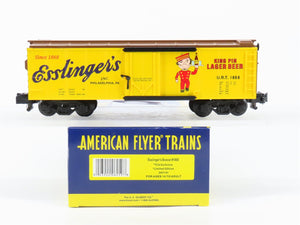 S Gauge Gilbert American Flyer 2401141 URT Esslinger's Single Door Box Car #1868