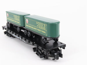 S Gilbert American Flyer 2301092 BMRR Boston & Maine Flat Car #1894 w/ Trailers