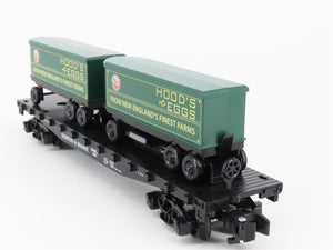 S Gilbert American Flyer 2301092 BMRR Boston & Maine Flat Car #1894 w/ Trailers