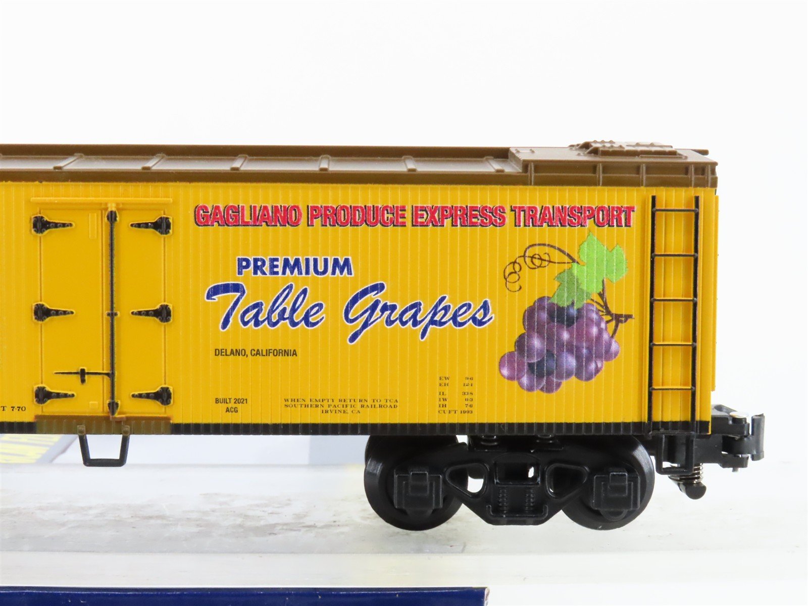S Gilbert American Flyer 2101172 GPET Bald Eagle Grapes Woodside Reefer #212