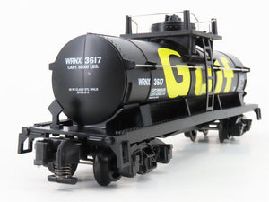 S Gauge Gilbert American Flyer 6-44010 WRNX Gulf Single Dome Tank Car #3617