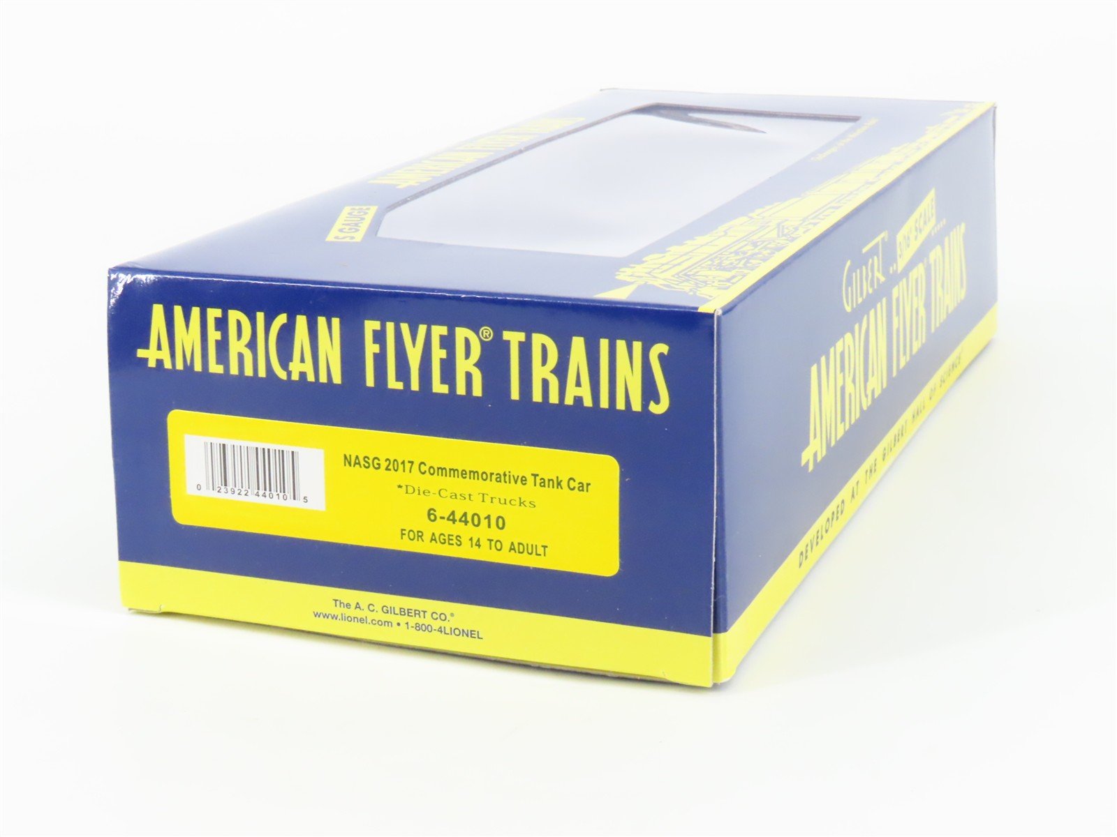 S Gauge Gilbert American Flyer 6-44010 WRNX Gulf Single Dome Tank Car #3617