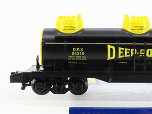 S Gauge Gilbert American Flyer 6-44002 DRX Deep Rock Triple Dome Tank Car #24318