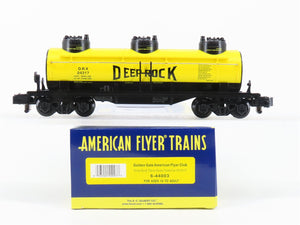 S Gauge Gilbert American Flyer 6-44003 DRX Deep Rock Triple Dome Tank Car #24317