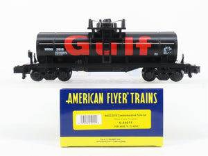 S Gauge Gilbert American Flyer 6-44011 WRNX Gulf Single Dome Tank Car #3618