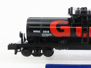 S Gauge Gilbert American Flyer 6-44011 WRNX Gulf Single Dome Tank Car #3618