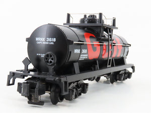 S Gauge Gilbert American Flyer 6-44011 WRNX Gulf Single Dome Tank Car #3618