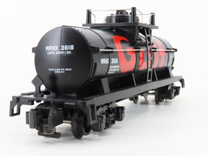 S Gauge Gilbert American Flyer 6-44011 WRNX Gulf Single Dome Tank Car #3618