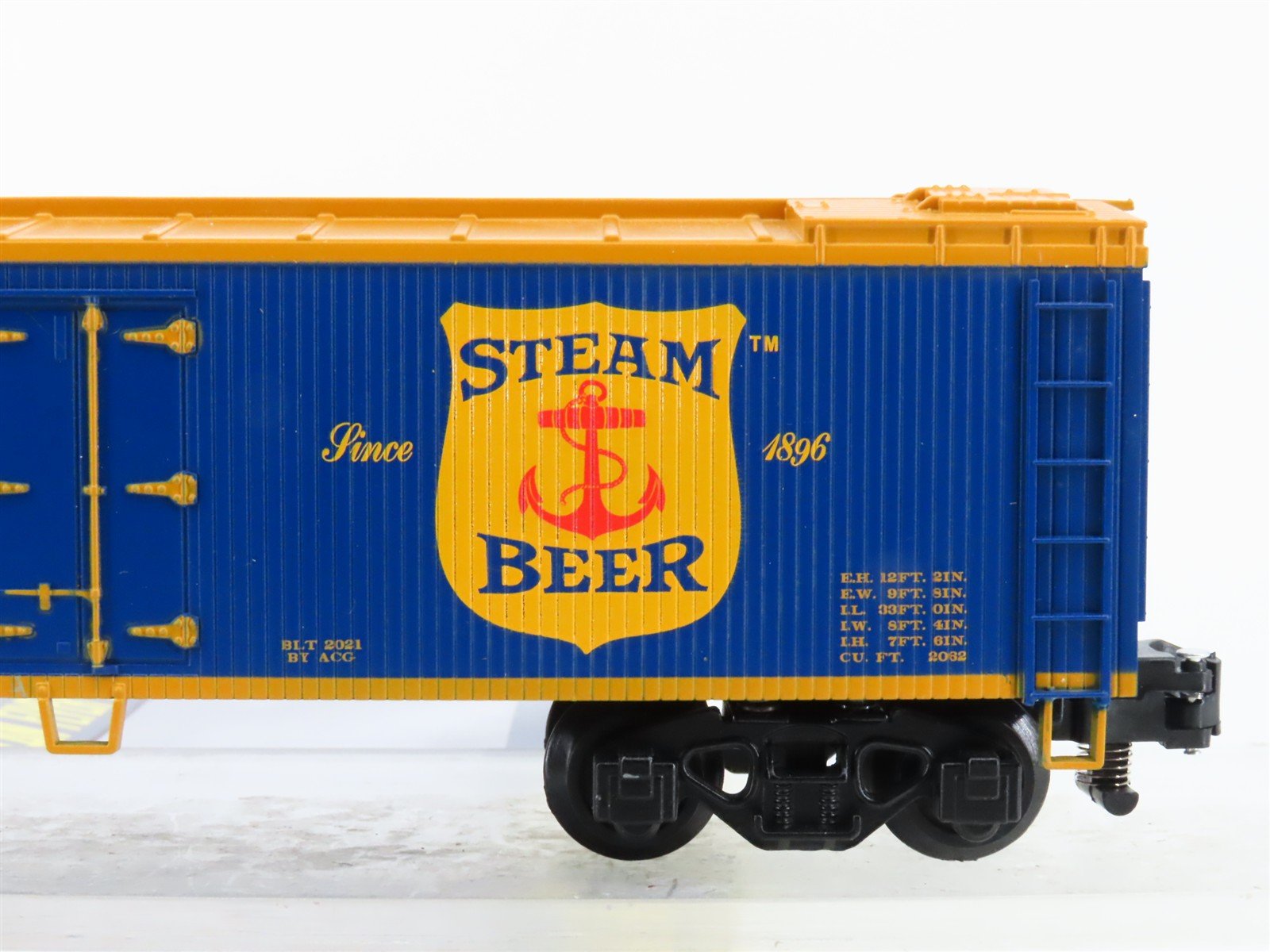 S Gauge Gilbert American Flyer 2101331 Anchor Brewing Woodside Reefer #5020