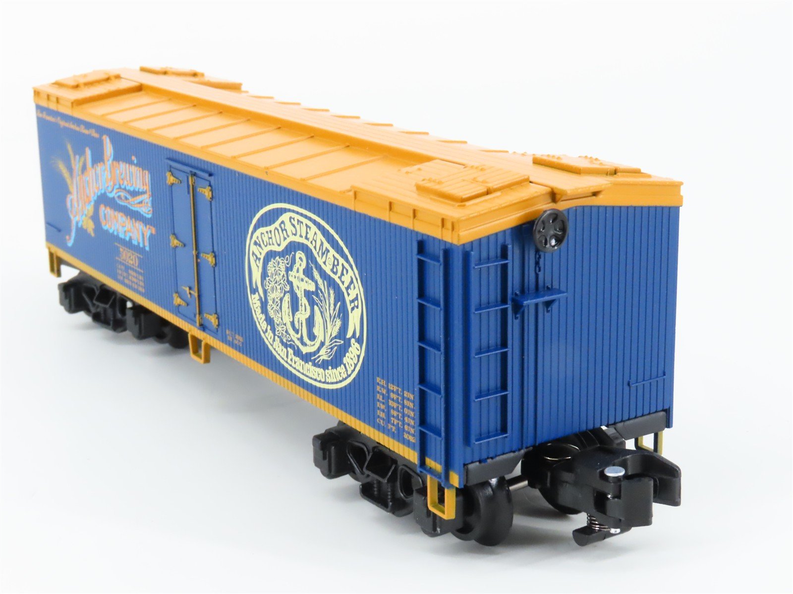 S Gauge Gilbert American Flyer 2101331 Anchor Brewing Woodside Reefer #5020