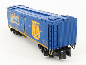 S Gauge Gilbert American Flyer 2101332 Anchor Brewing Woodside Reefer #5021
