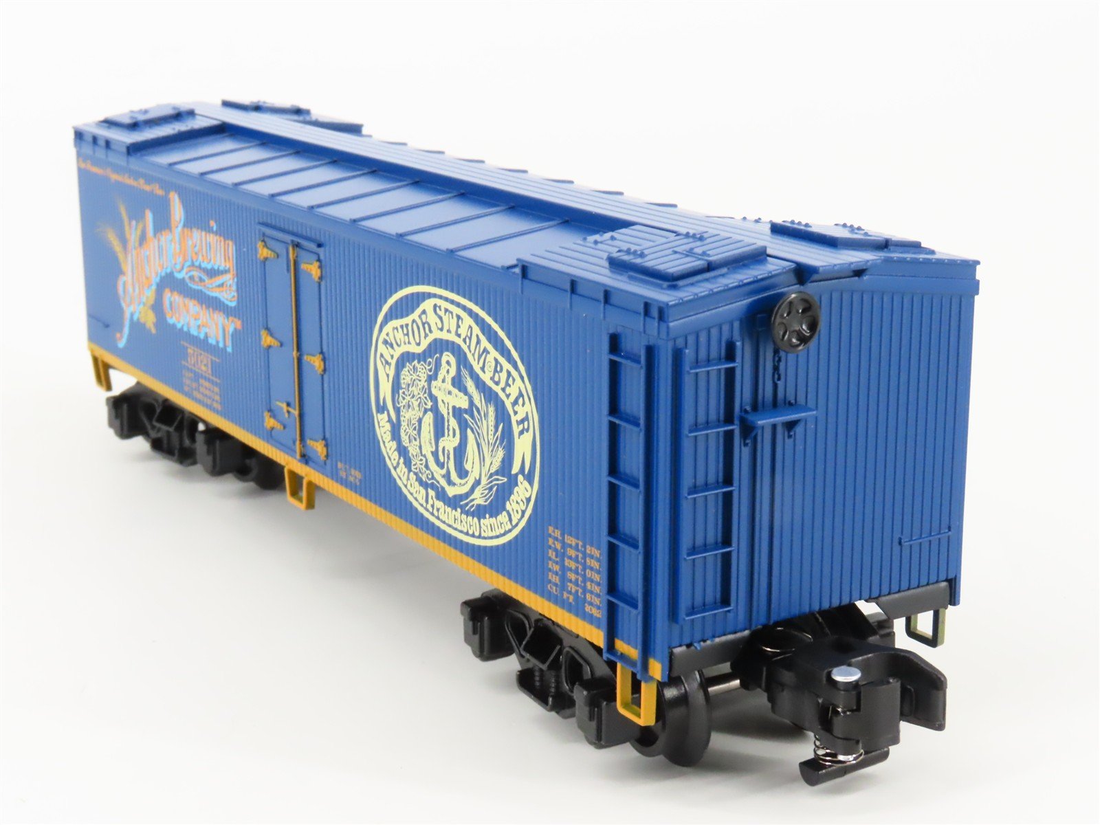 S Gauge Gilbert American Flyer 2101332 Anchor Brewing Woodside Reefer #5021