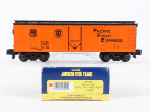 S Gauge Gilbert American Flyer 6-48205 PFE Pacific Fruit Express Reefer #1697