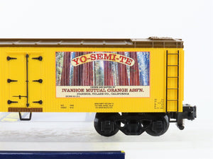 S Gauge Gilbert American Flyer 2101182 IMOA Yosemite Brand Woodside Reefer #821