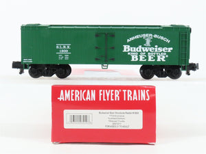 S Gauge American Flyer 2001011 SLRX Budweiser Beer Woodside Reefer #1800