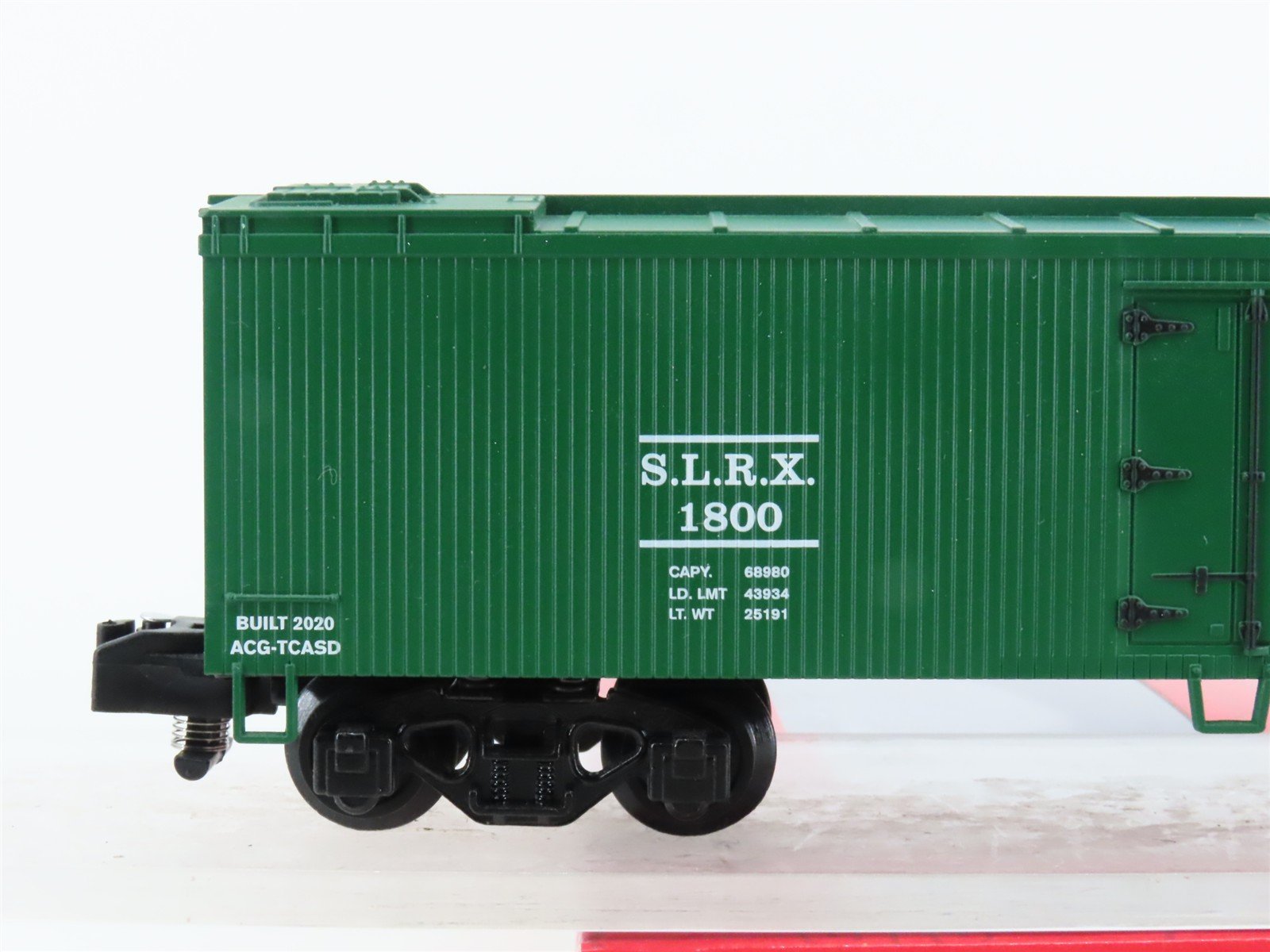 S Gauge American Flyer 2001011 SLRX Budweiser Beer Woodside Reefer #1800
