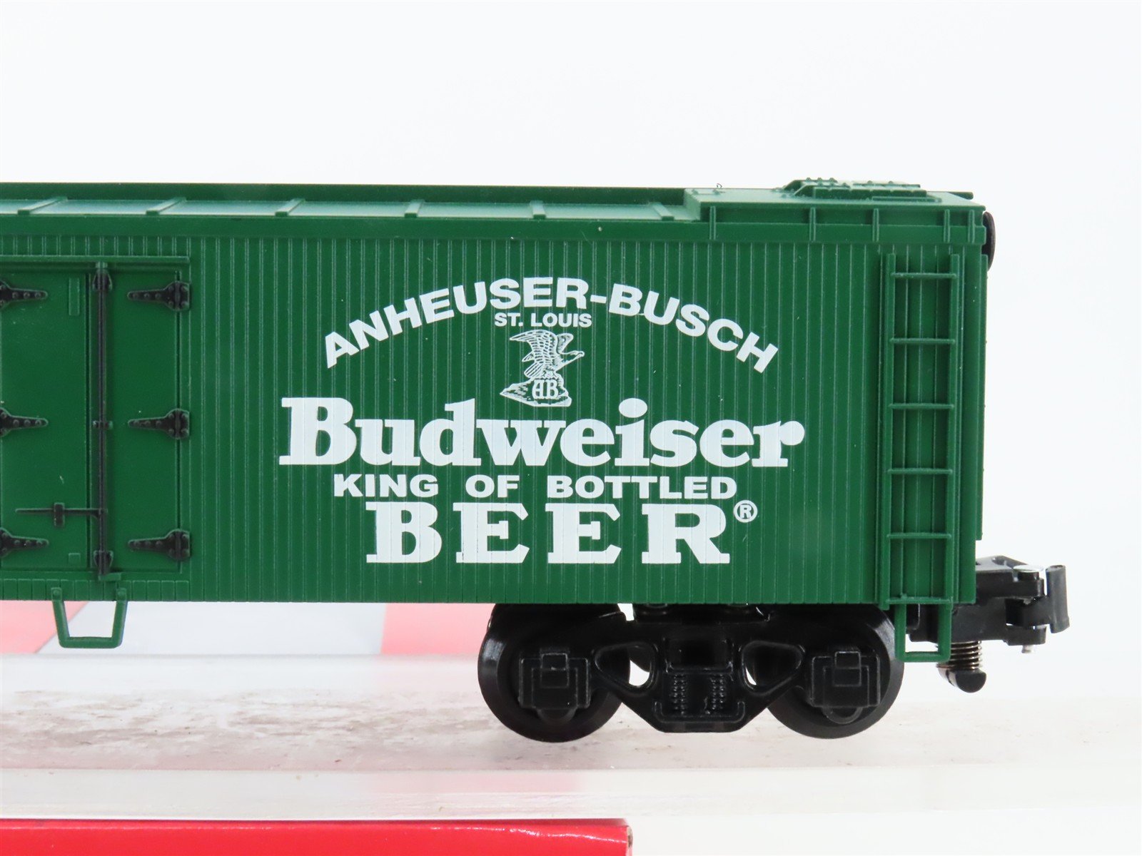 S Gauge American Flyer 2001011 SLRX Budweiser Beer Woodside Reefer #1800