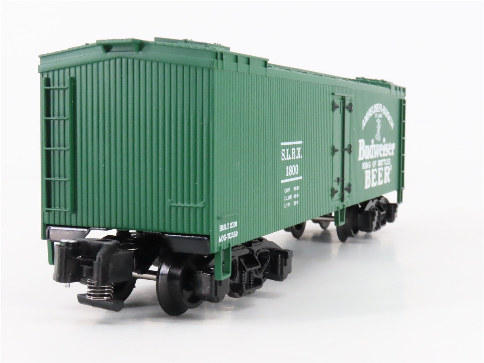 S Gauge American Flyer 2001011 SLRX Budweiser Beer Woodside Reefer #1800