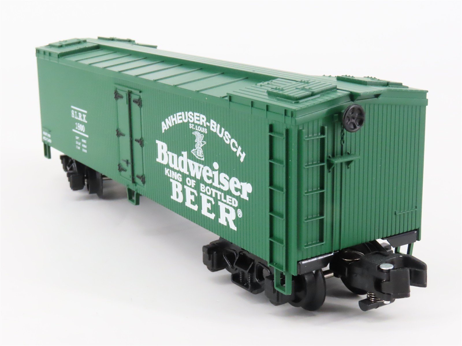 S Gauge American Flyer 2001011 SLRX Budweiser Beer Woodside Reefer #1800