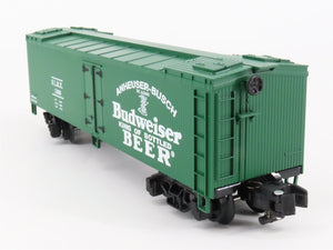 S Gauge American Flyer 2001011 SLRX Budweiser Beer Woodside Reefer #1800
