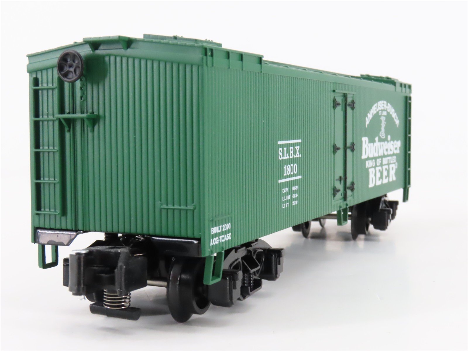 S Gauge American Flyer 2001011 SLRX Budweiser Beer Woodside Reefer #1800