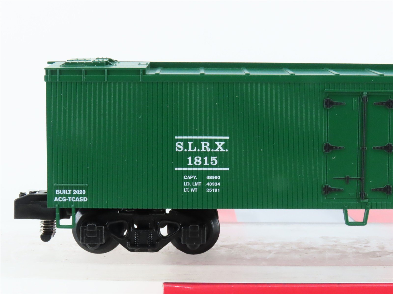 S Gauge American Flyer 2001014 SLRX Budweiser Beer Woodside Reefer #1815