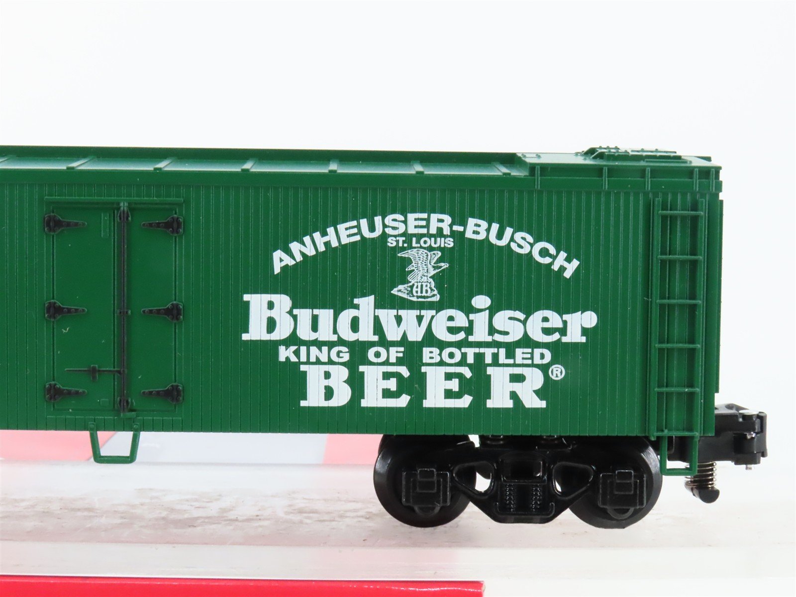 S Gauge American Flyer 2001014 SLRX Budweiser Beer Woodside Reefer #1815