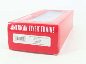S Gauge American Flyer 2001014 SLRX Budweiser Beer Woodside Reefer #1815