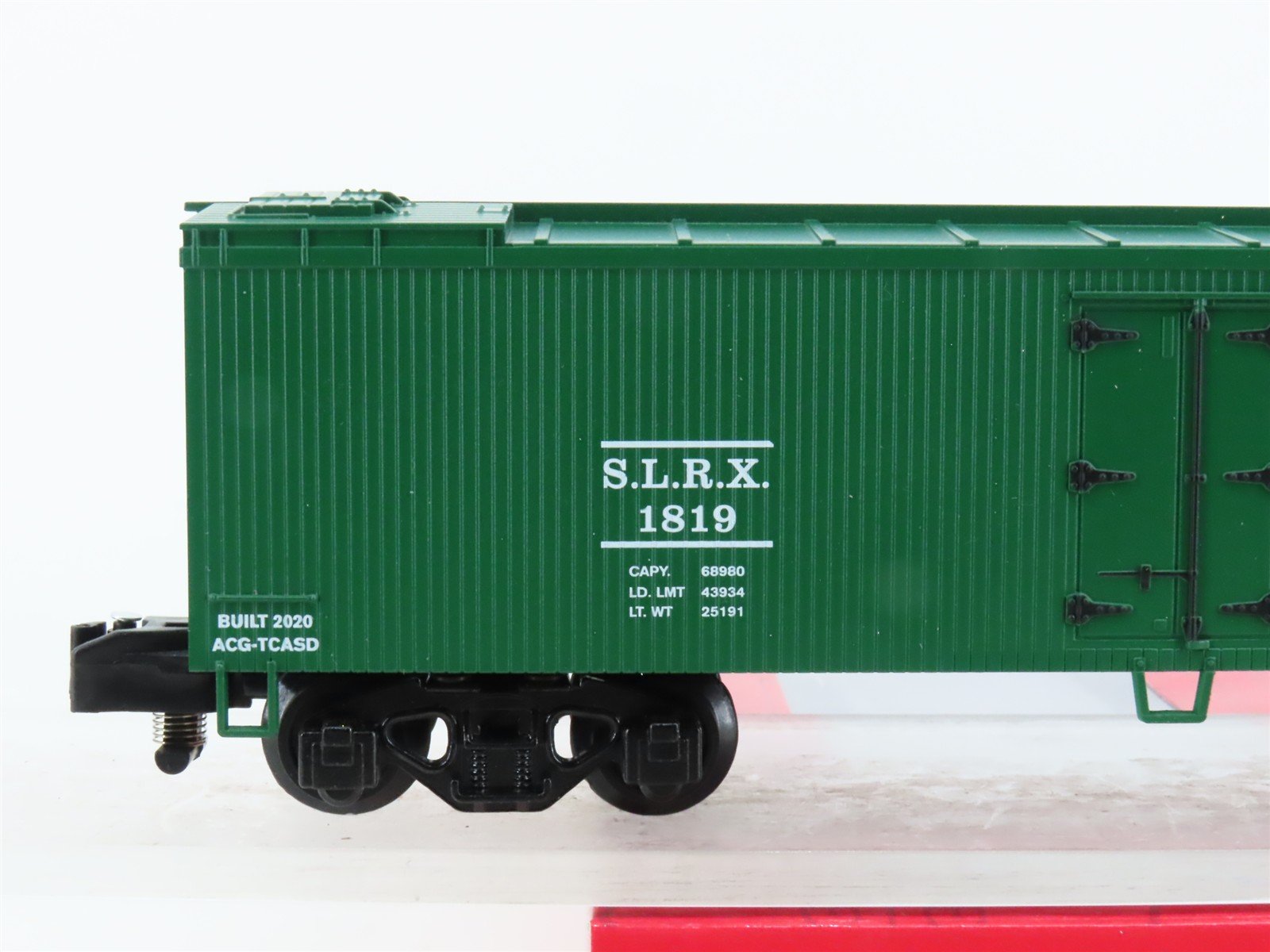 S Gauge American Flyer 2001015 SLRX Budweiser Beer Woodside Reefer #1819