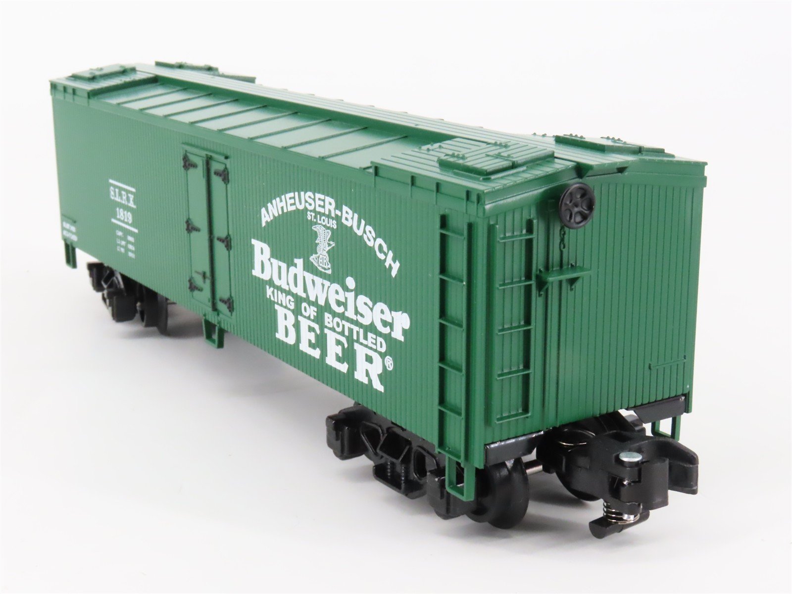 S Gauge American Flyer 2001015 SLRX Budweiser Beer Woodside Reefer #1819