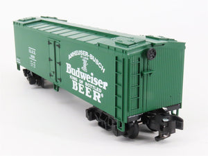 S Gauge American Flyer 2001015 SLRX Budweiser Beer Woodside Reefer #1819