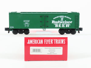S Gauge American Flyer 2001016 SLRX Budweiser Beer Woodside Reefer #1821
