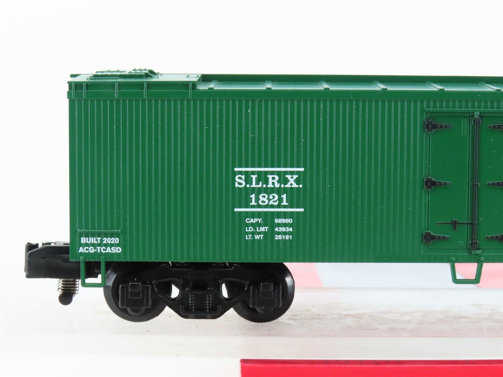 S Gauge American Flyer 2001016 SLRX Budweiser Beer Woodside Reefer #1821