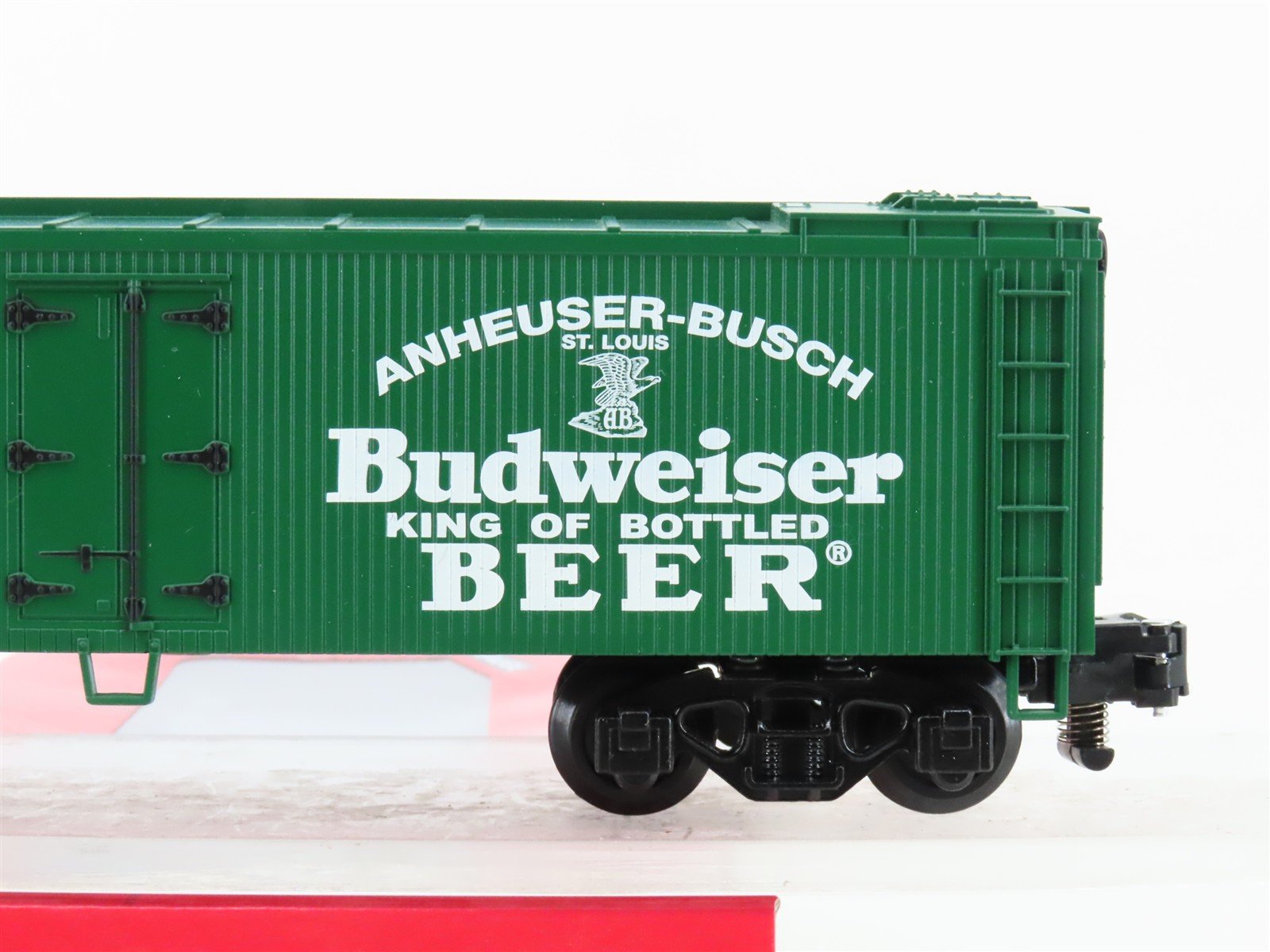 S Gauge American Flyer 2001016 SLRX Budweiser Beer Woodside Reefer #1821