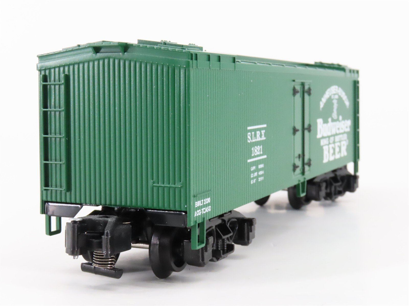 S Gauge American Flyer 2001016 SLRX Budweiser Beer Woodside Reefer #1821