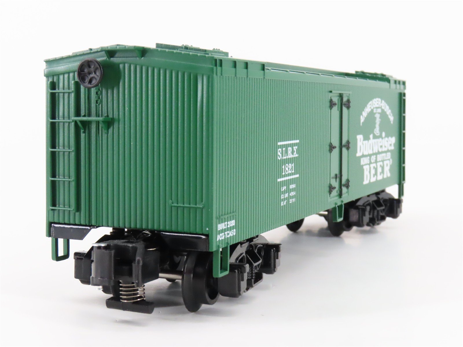 S Gauge American Flyer 2001016 SLRX Budweiser Beer Woodside Reefer #1821