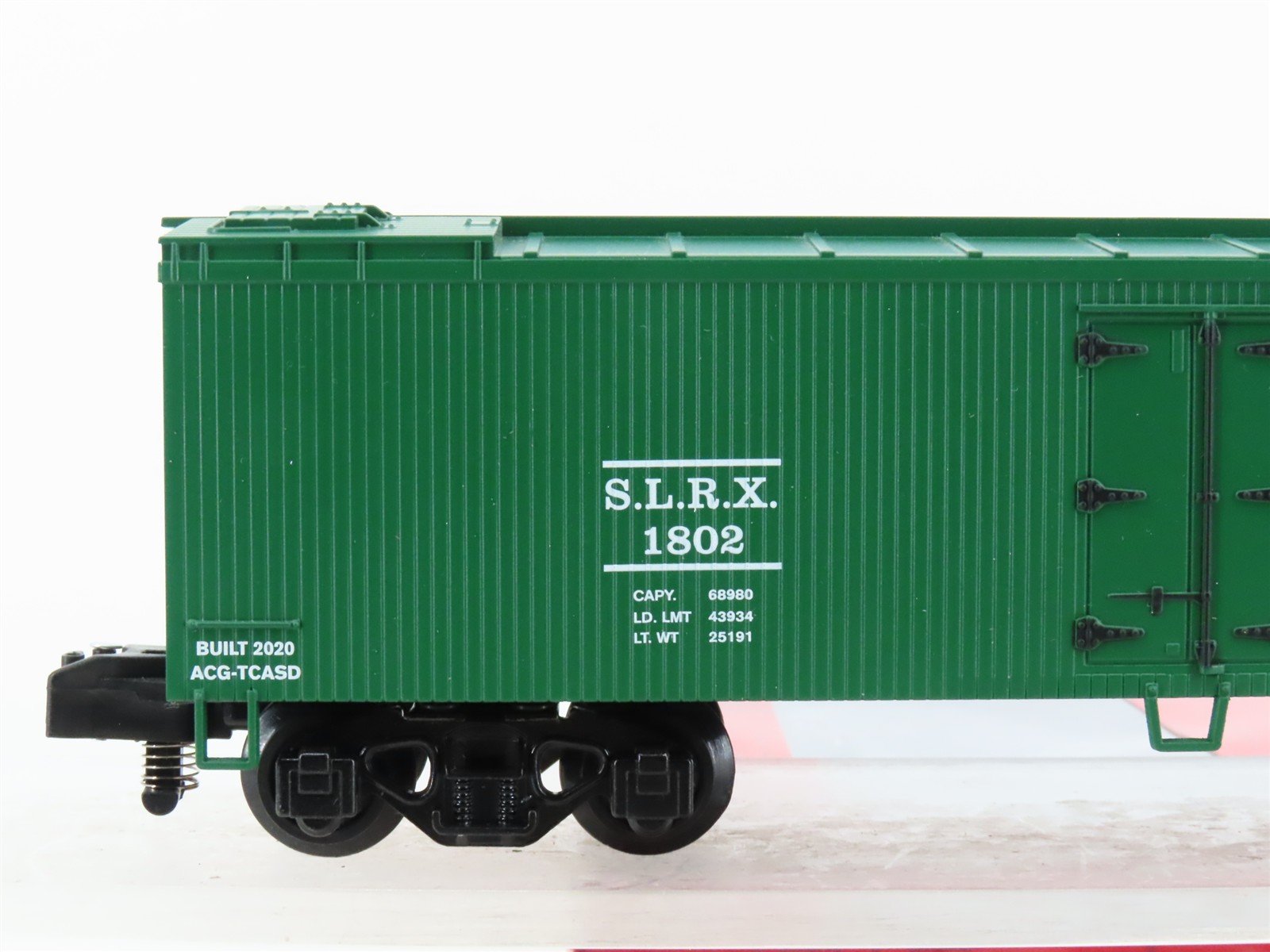 S Gauge American Flyer 2001012 SLRX Budweiser Beer Woodside Reefer #1802