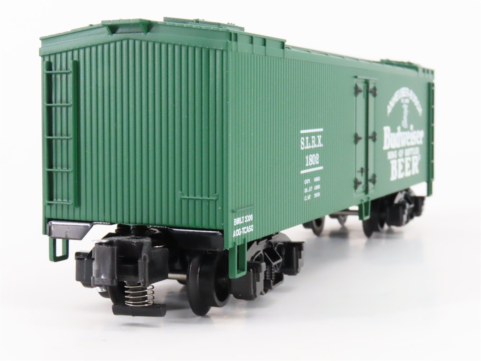 S Gauge American Flyer 2001012 SLRX Budweiser Beer Woodside Reefer #1802