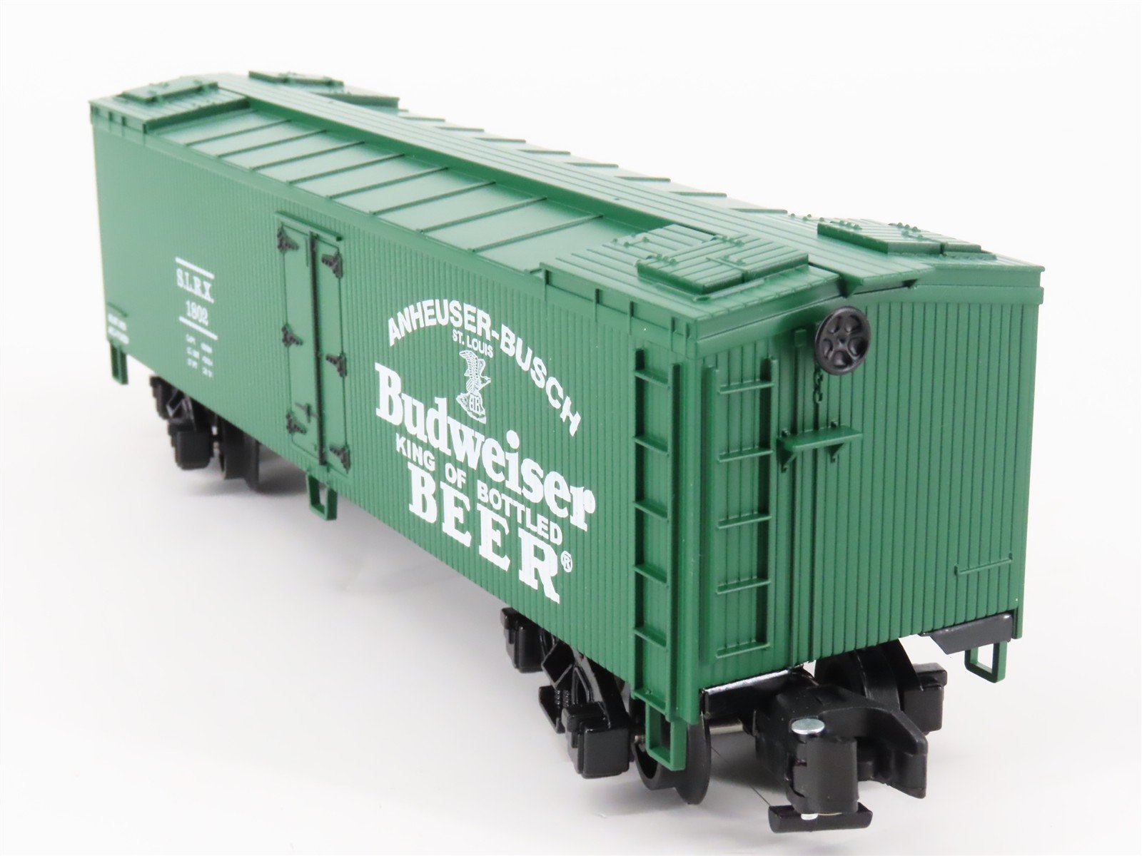 S Gauge American Flyer 2001012 SLRX Budweiser Beer Woodside Reefer #1802