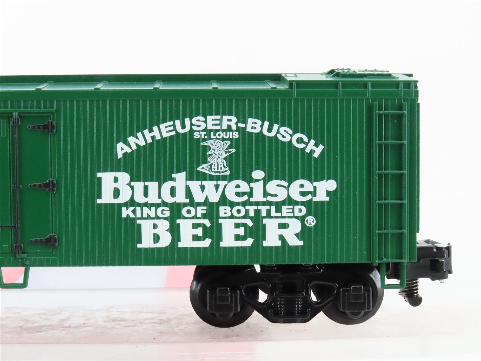 S Gauge American Flyer 2001013 SRLX Budweiser Beer Woodside Reefer #1804