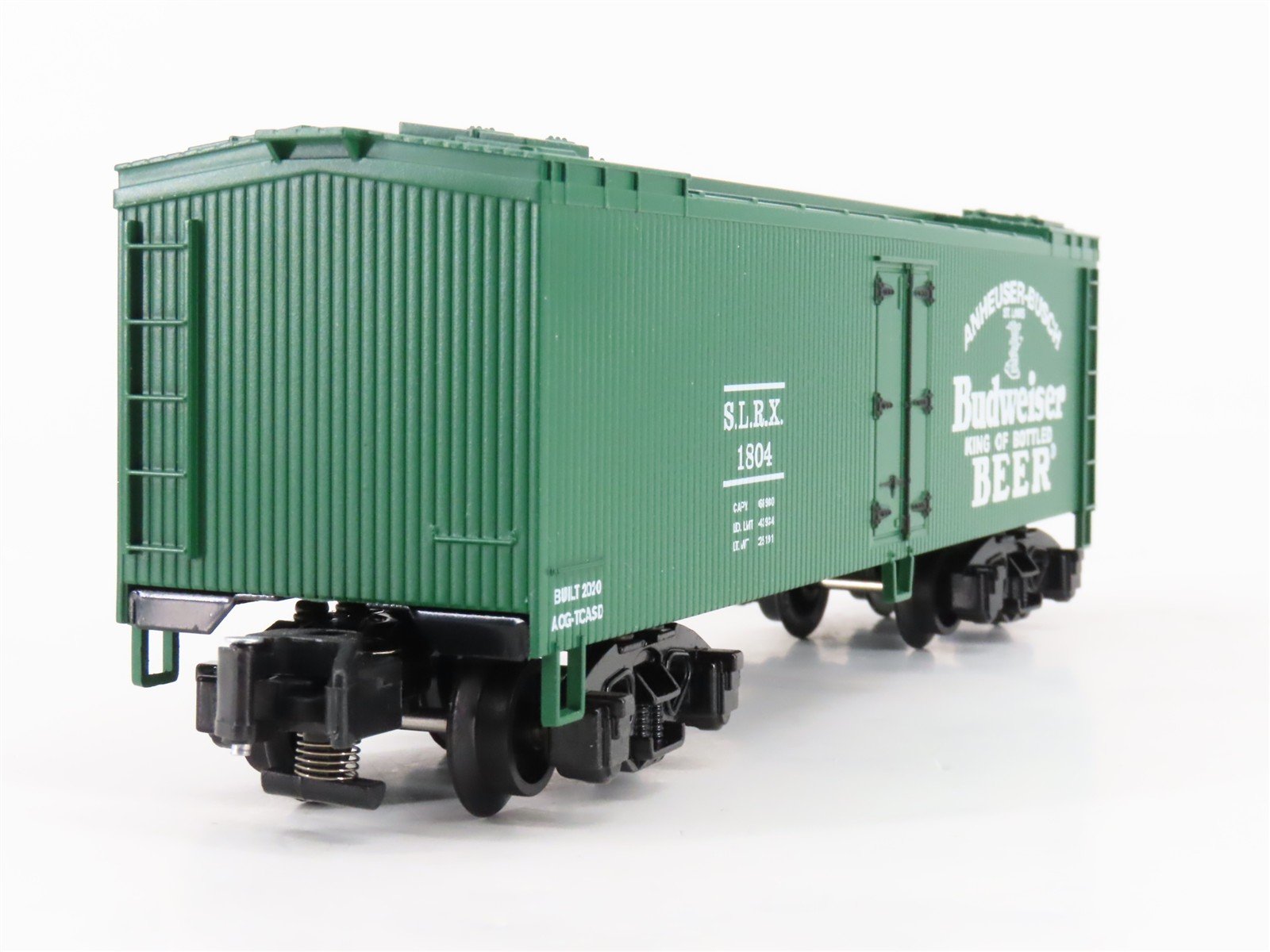 S Gauge American Flyer 2001013 SRLX Budweiser Beer Woodside Reefer #1804