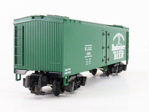 S Gauge American Flyer 2001013 SRLX Budweiser Beer Woodside Reefer #1804