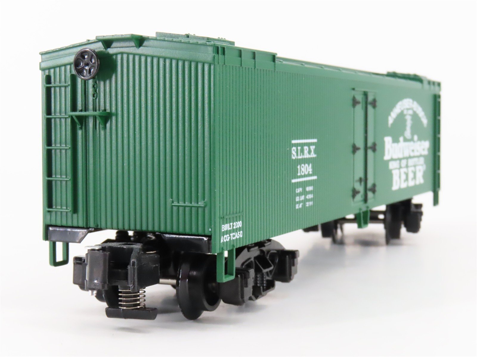 S Gauge American Flyer 2001013 SRLX Budweiser Beer Woodside Reefer #1804