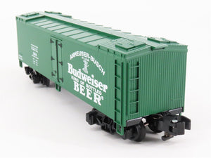 S Gauge American Flyer 2001013 SRLX Budweiser Beer Woodside Reefer #1804