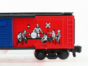S Gauge American Flyer 6-48483 Boy's Railroad Club Single Door Box Car #48483